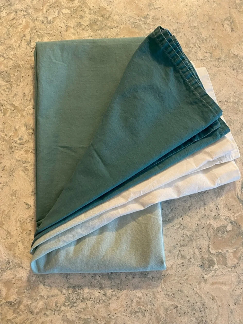 Threshold shower curtain